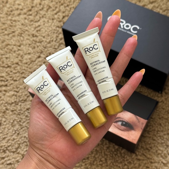 BUNDLE ROC RETINOL LINE SMOOTHING ANTI WRINKLE FOR DARK CIRCLES • ALL BRANDNEW • - Picture 3 of 9